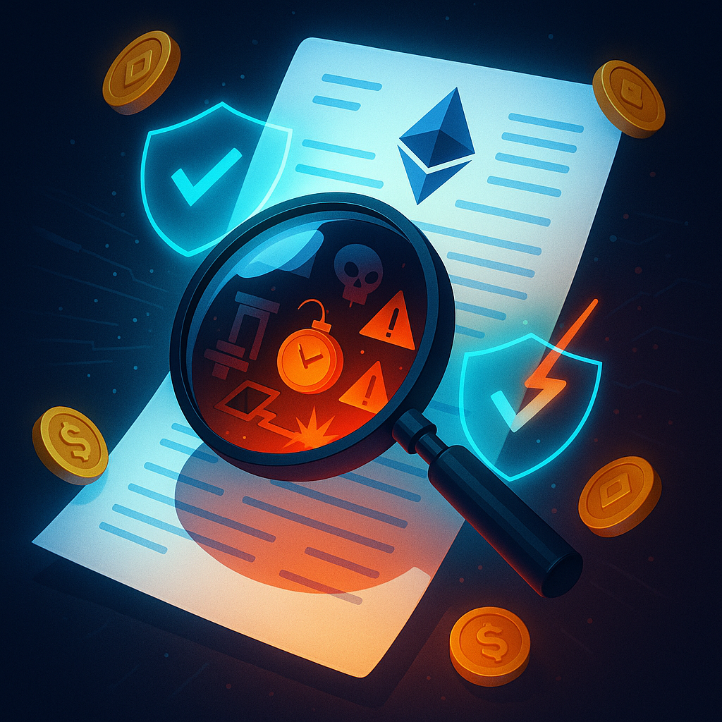 Decode smart contract hidden dangers with investigation tool visualization